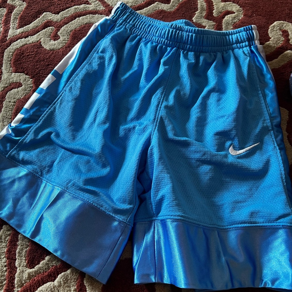 Kids Nike Blue Athletic Shorts